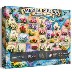 America in Bloom Jigsaw Puzzle 1000 Pieces
