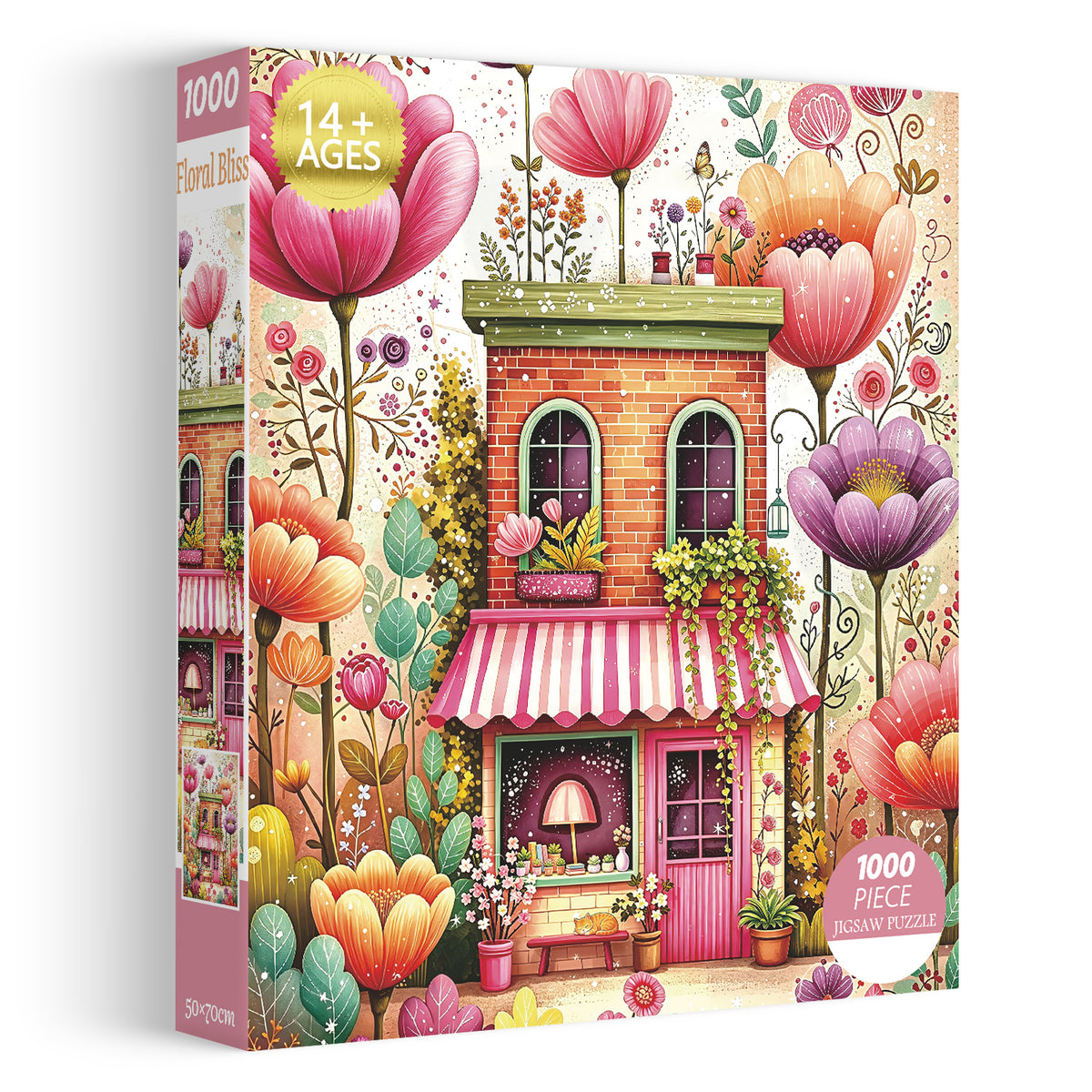 Floral Bliss Jigsaw Puzzle 1000 Pieces