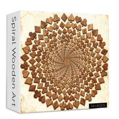 Spiral Wooden Art Jigsaw Puzzle 1000 Pieces