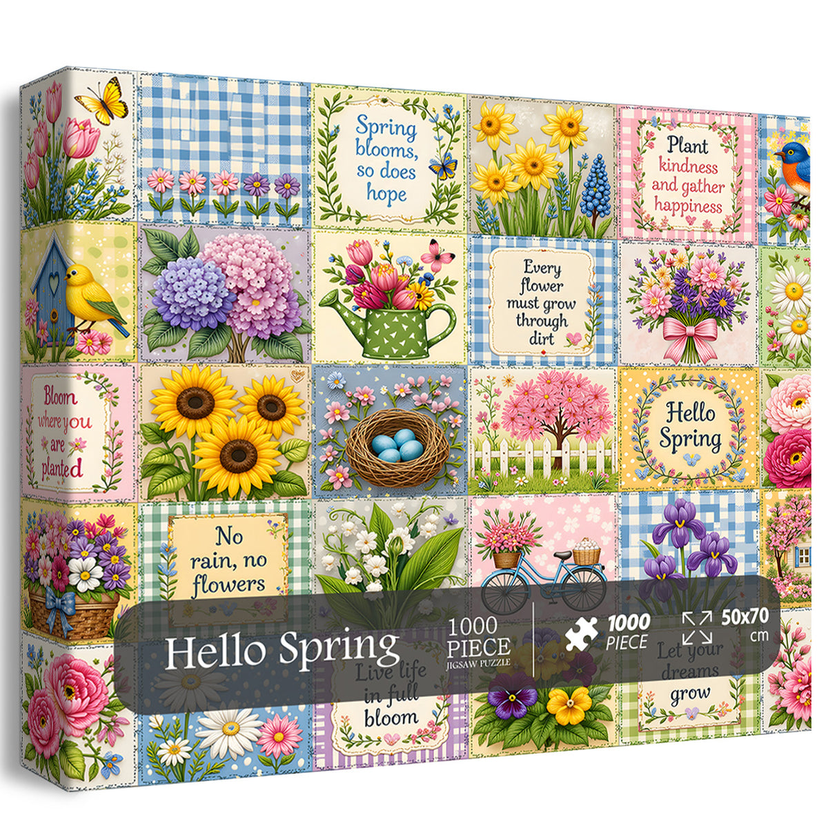 Hallo Frühling Puzzle 1000 Teile
