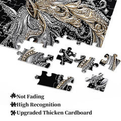 Diamantpferd-Puzzle 1000 Teile