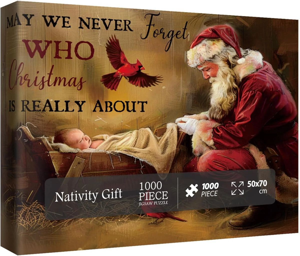 Krippen-Geschenk-Puzzle 1000 Teile