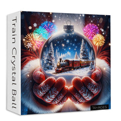 Zug-Kristallkugel-Puzzle, 1000 Teile