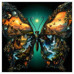 Wings of Landscapes Jigsaw Puzzle 1000 Pieces