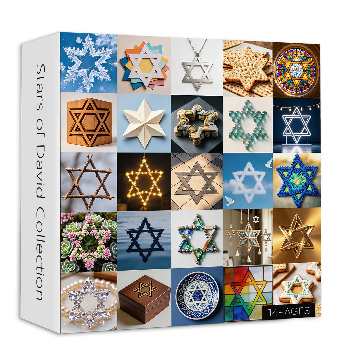 Davidsterne-Sammlung Puzzle 1000 Teile