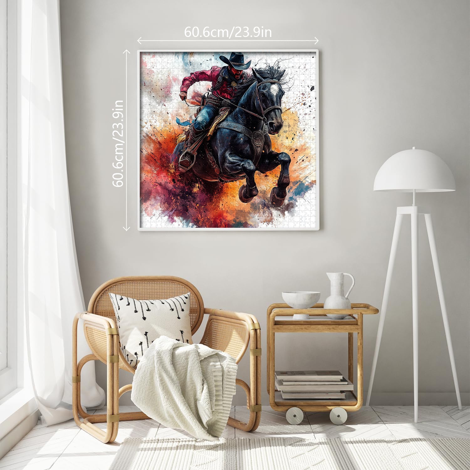 Western Knight Jigsaw Puzzle 1000 Pieces
