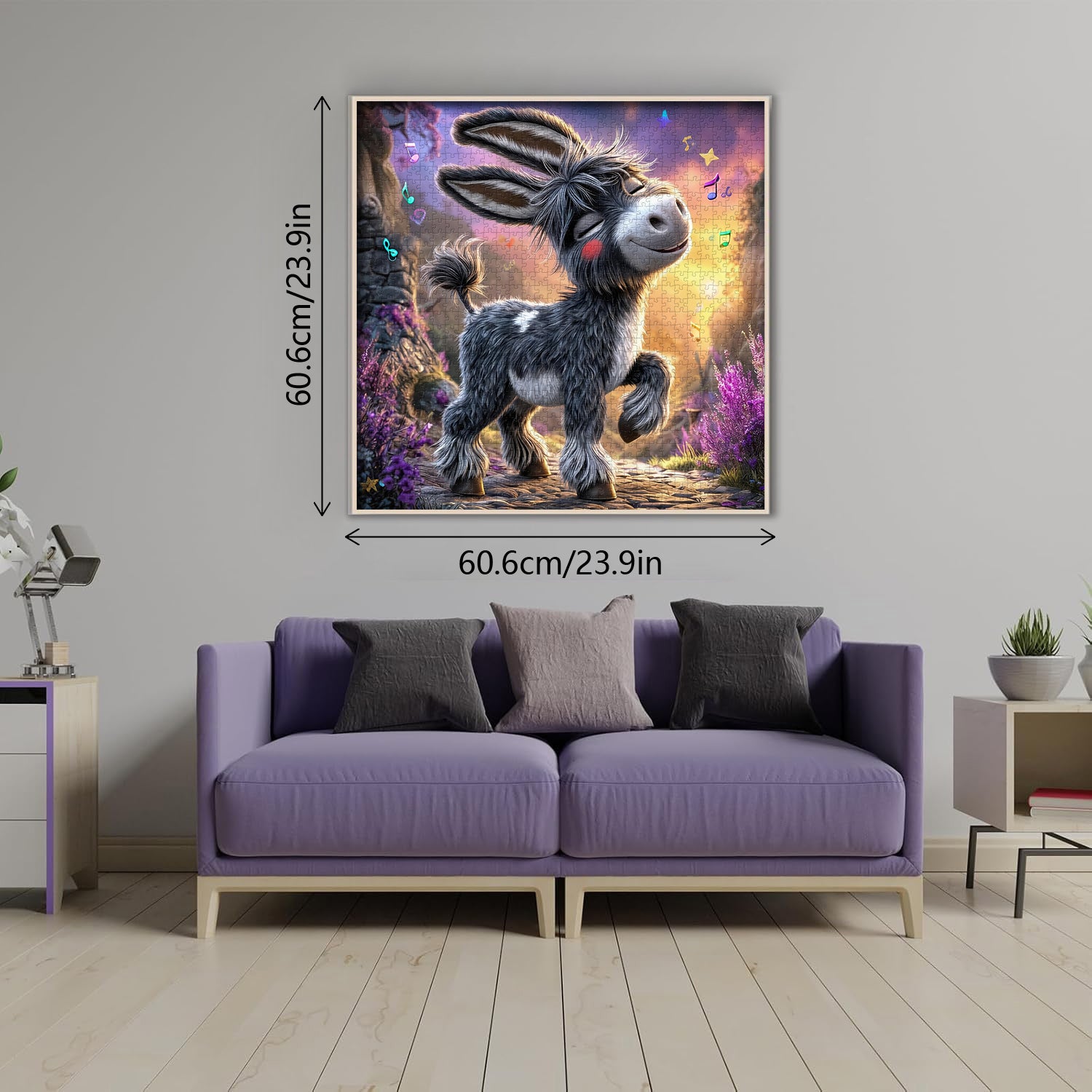 Joyful Melody Donkey Jigsaw Puzzle 1000 Pieces