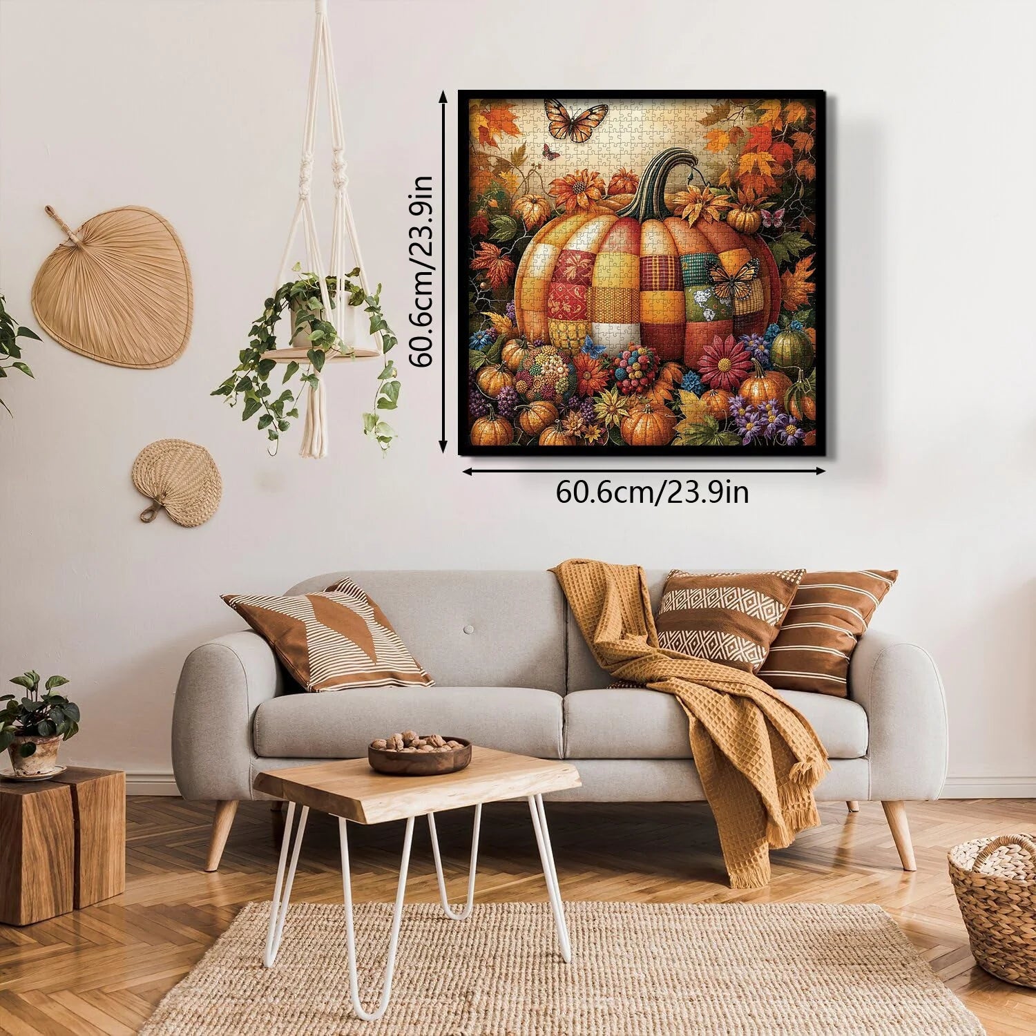 Pumpkin Garden Jigsaw Puzzle 1000 Pieces