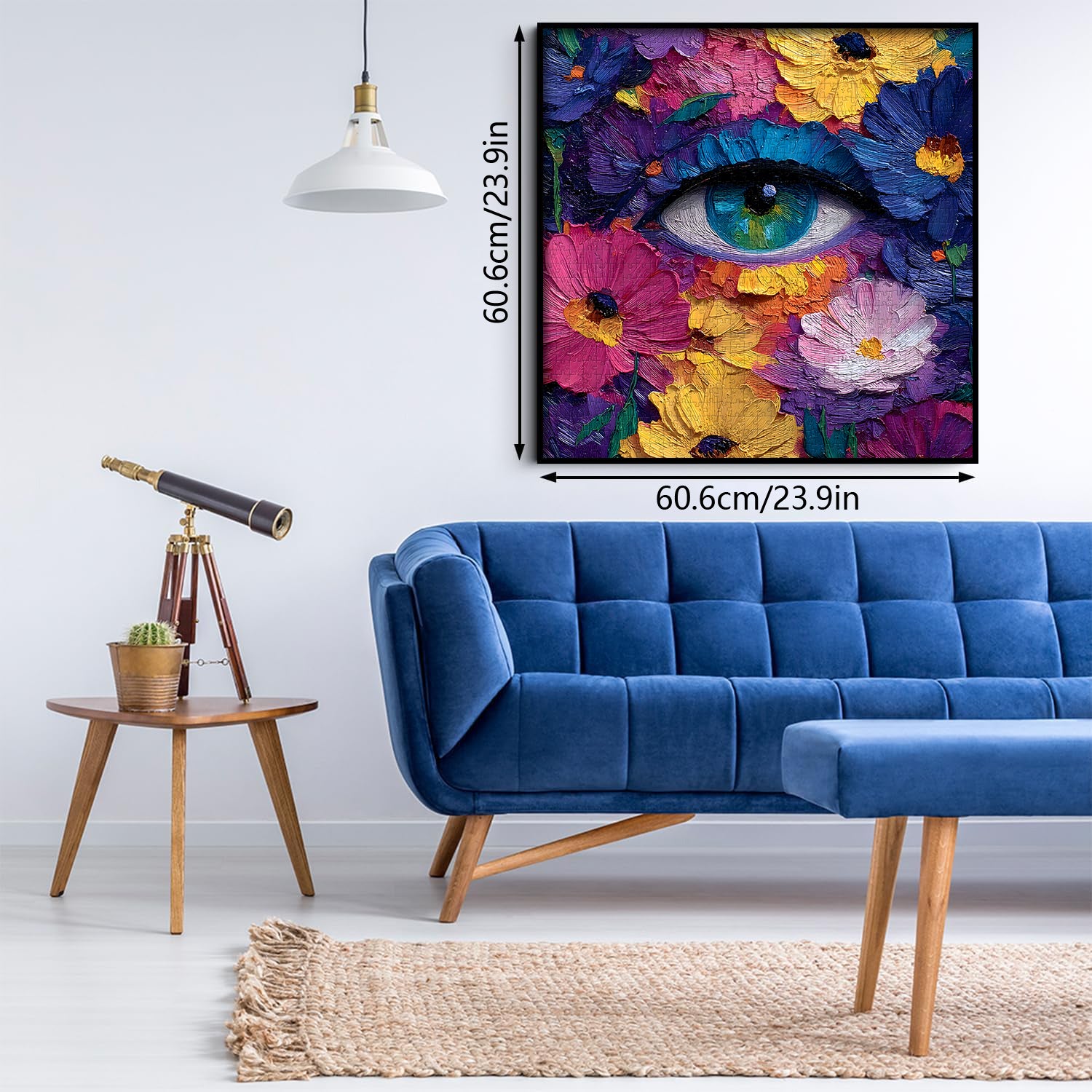 Blumenaugen-Puzzle 1000 Teile