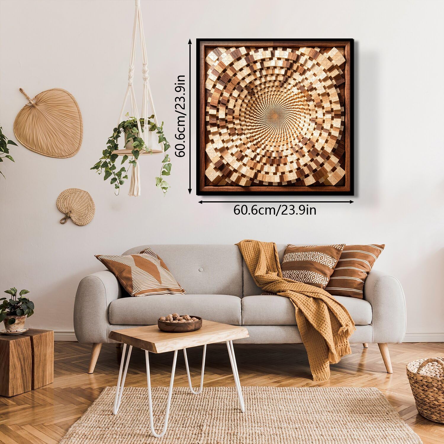 Timber Circle Art Jigsaw Puzzle 1000 Pieces