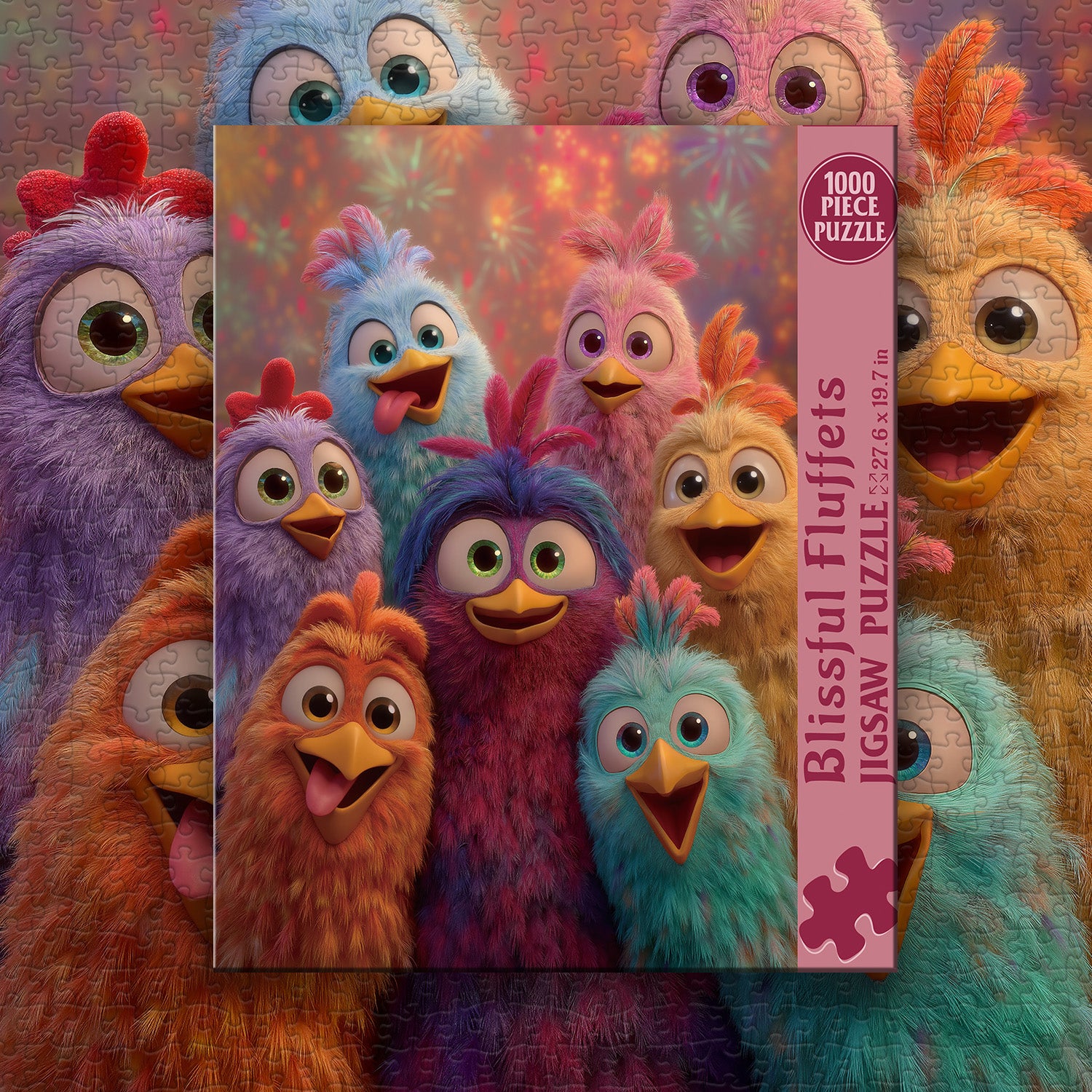 Blissful Fluffets Puzzle 1000 Teile