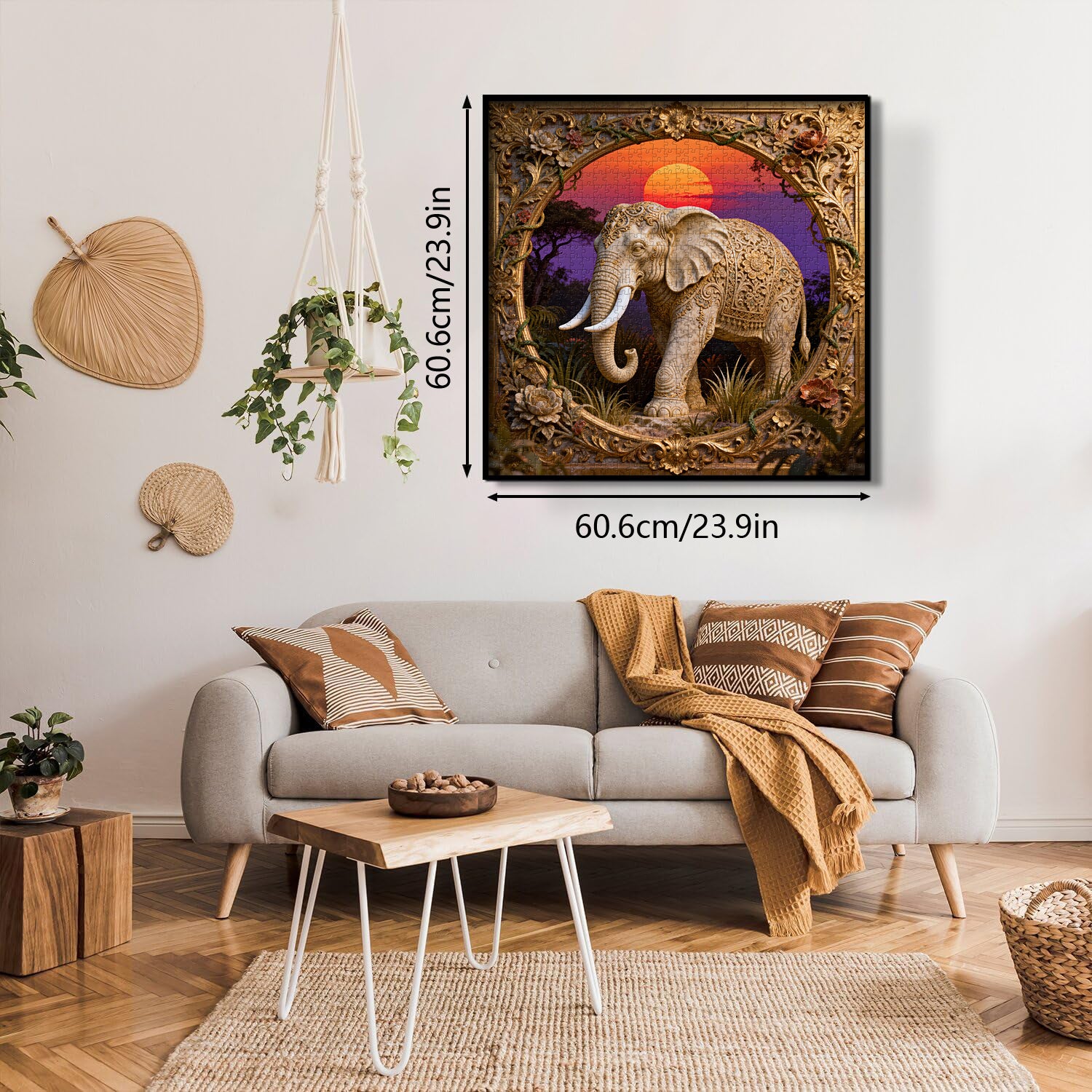 Sunset Serenity Carving Jigsaw Puzzle 1000 Pieces