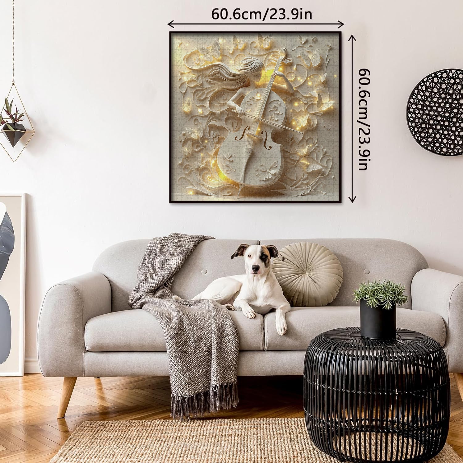 Paper Butterfly Melody Jigsaw Puzzle 1000 Pieces