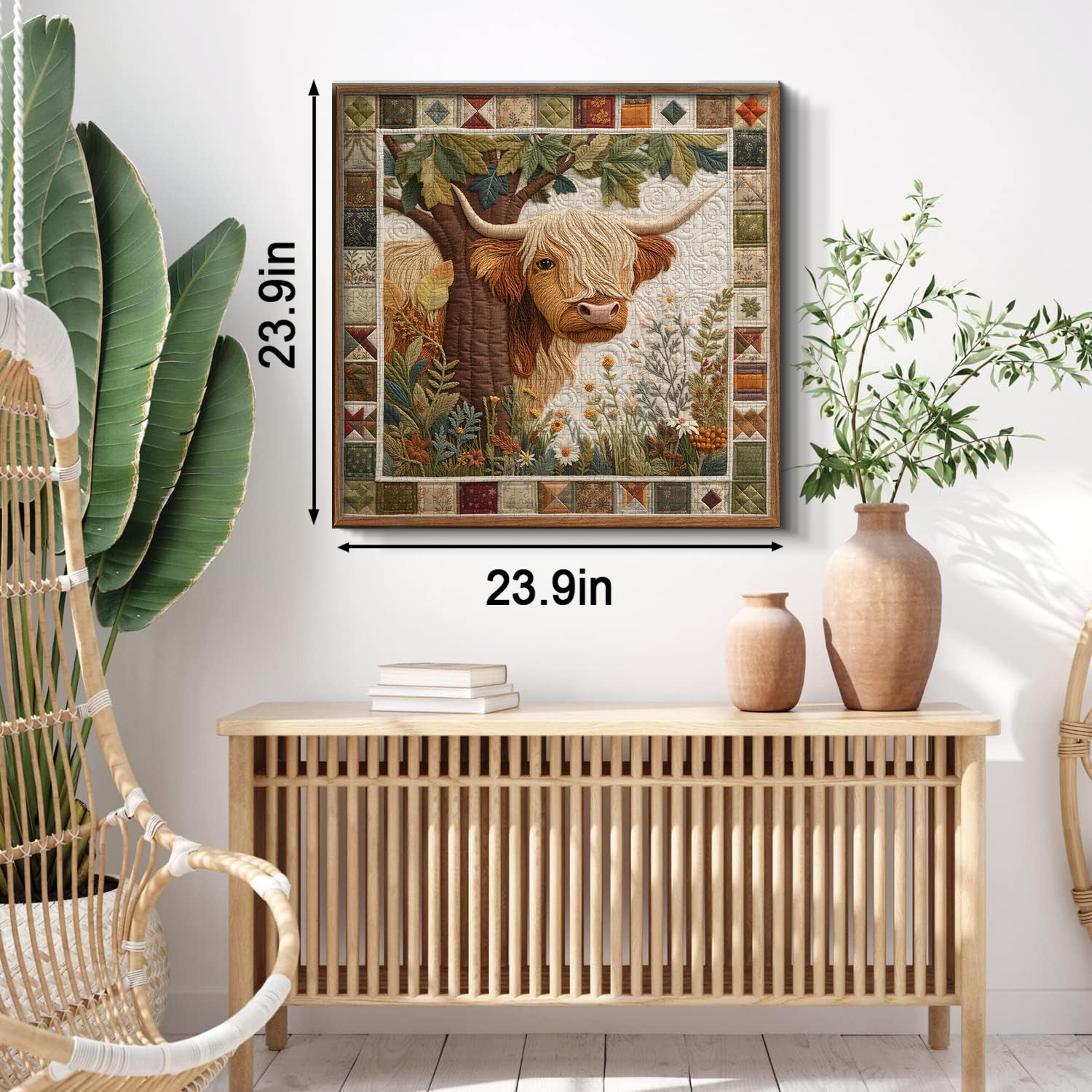Genähtes Kalb-Puzzle 1000 Teile