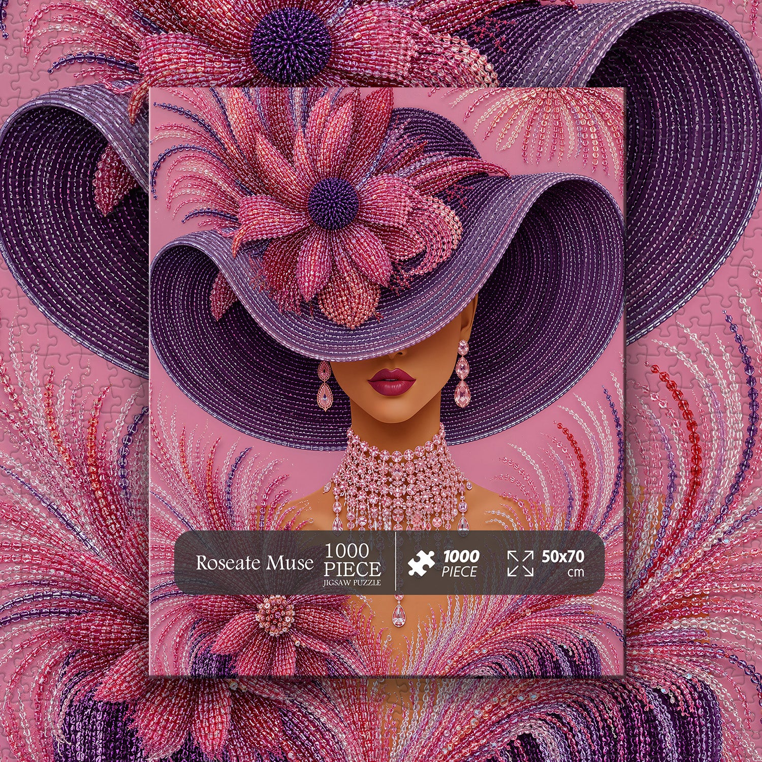 Roseate Muse Jigsaw Puzzle 1000 Pieces