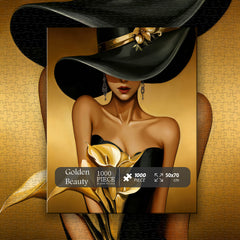 Golden Beauty Jigsaw Puzzle 1000 Pieces