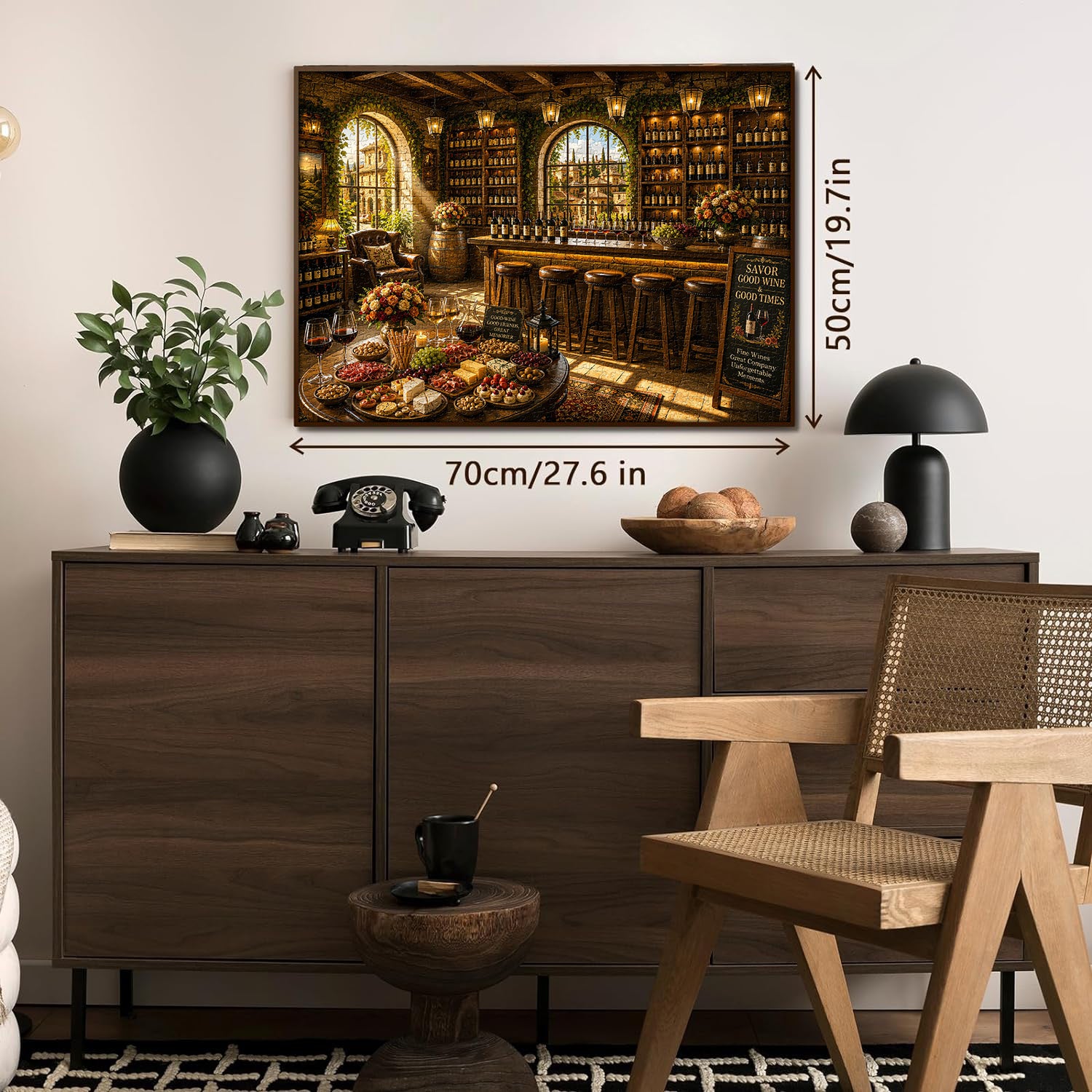 Sunlit Wine Tavern Jigsaw Puzzle 1000 Pieces