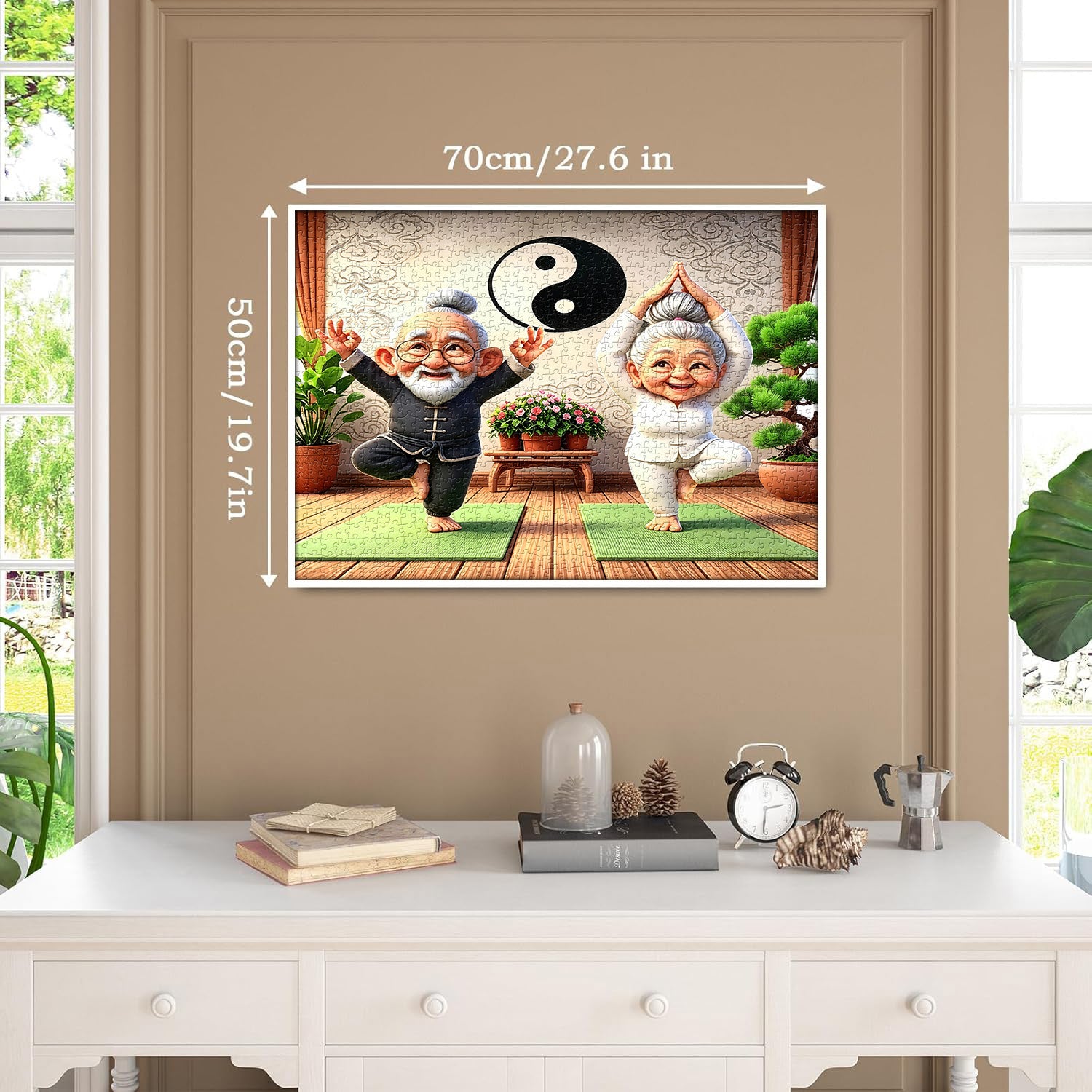 Tai Chi Couple Jigsaw Puzzle 1000 Pieces