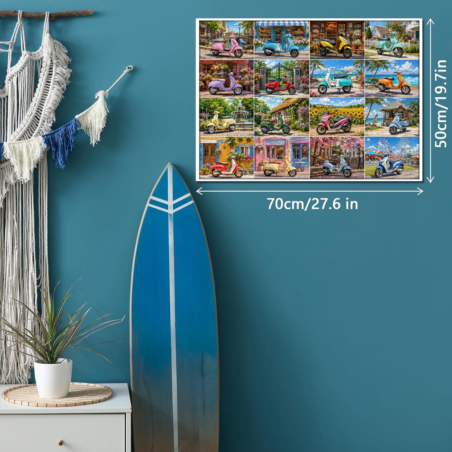 Dreamy Ride Grid Puzzle 1000 Teile