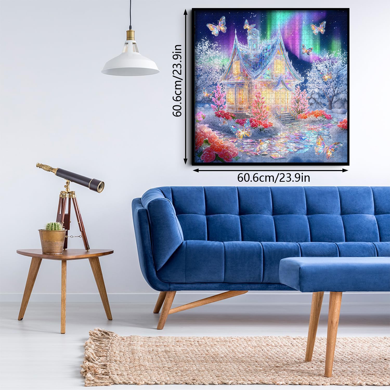 Crystal Cottage Jigsaw Puzzle 1000 Pieces