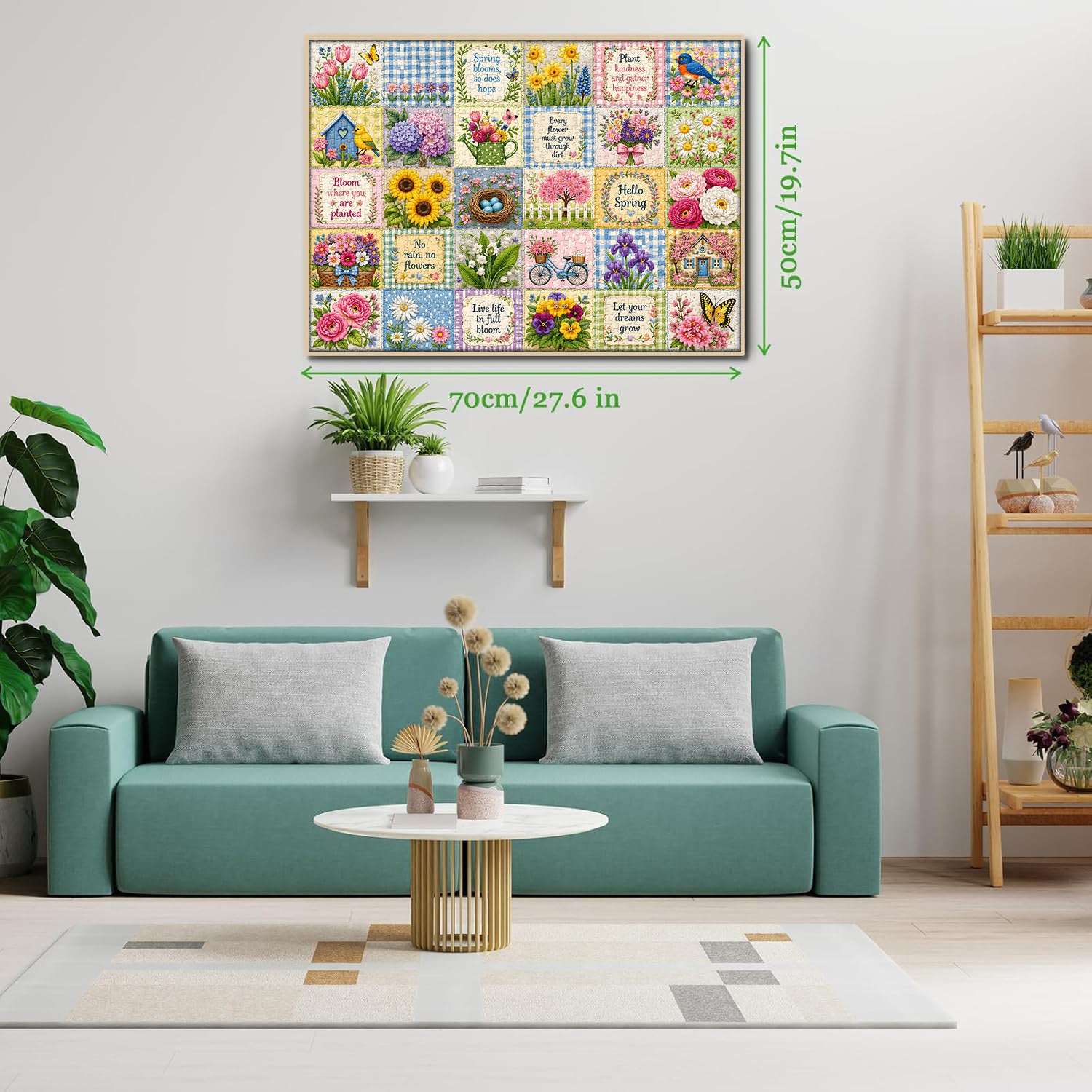 Hallo Frühling Puzzle 1000 Teile