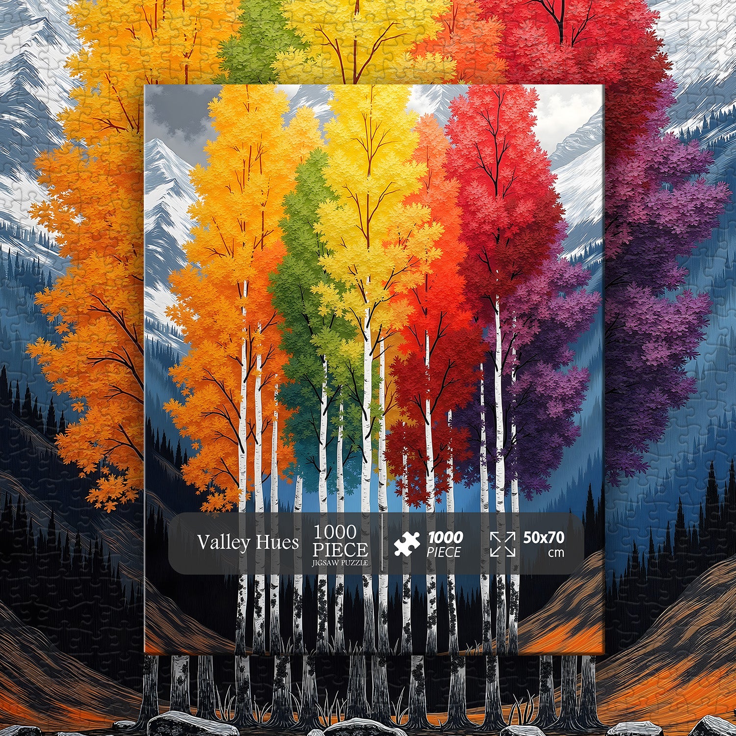 Valley Hues Puzzle 1000 Teile