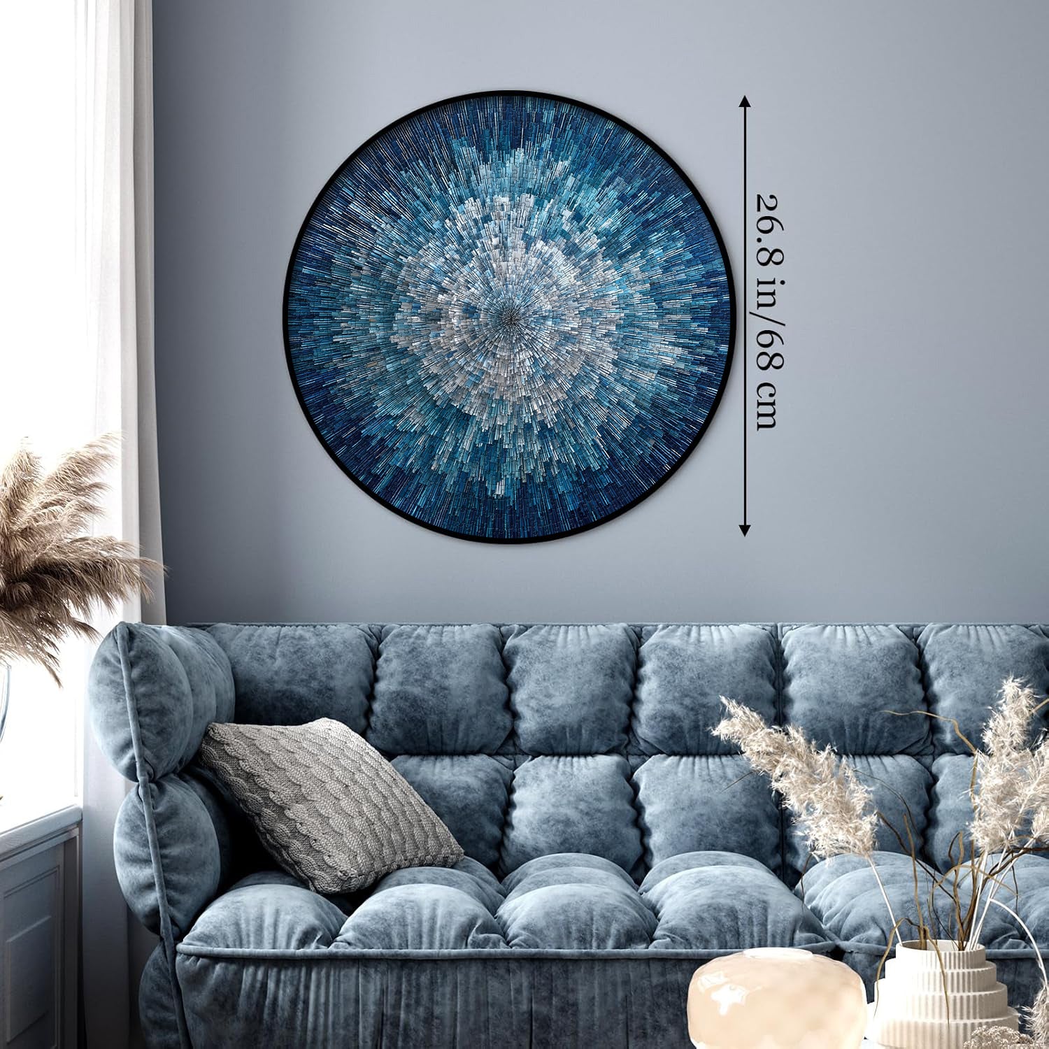 Burst of Blue Jigsaw Puzzle 1000 Pieces