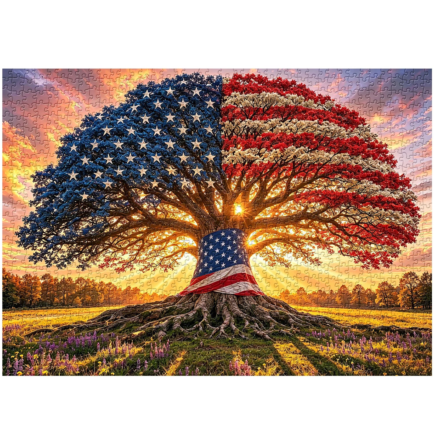 Liberty Root Oak Jigsaw Puzzle 1000 Pieces