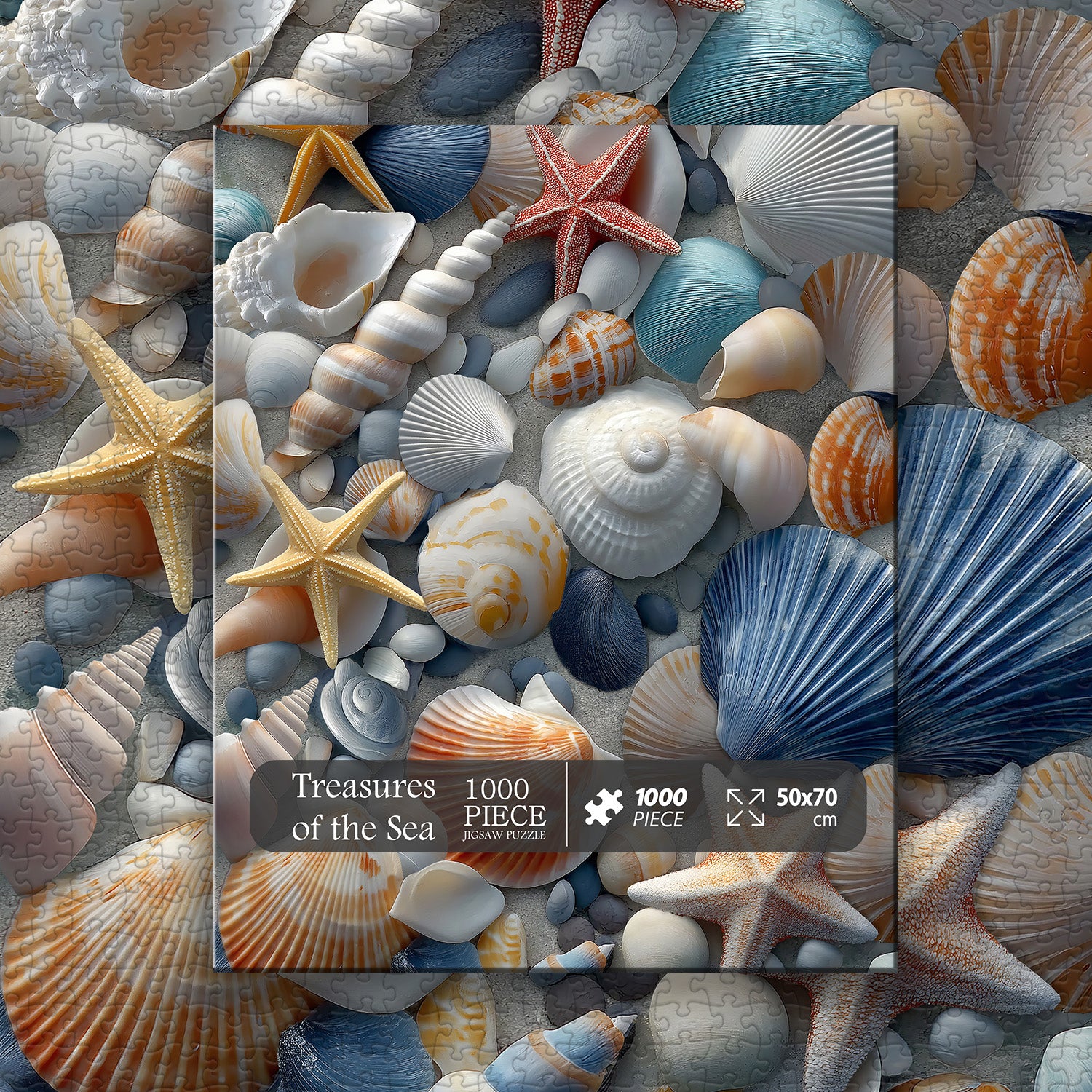 Schätze des Meeres Puzzle 1000 Teile