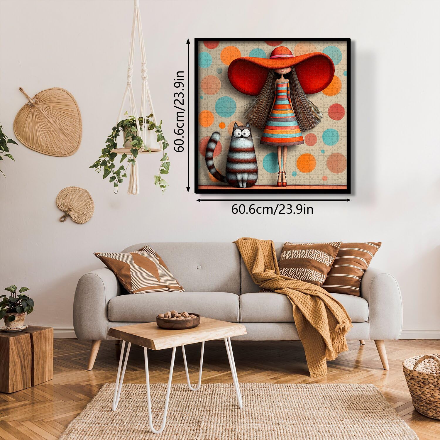 Red Hat Girl Puzzle 1000 Teile