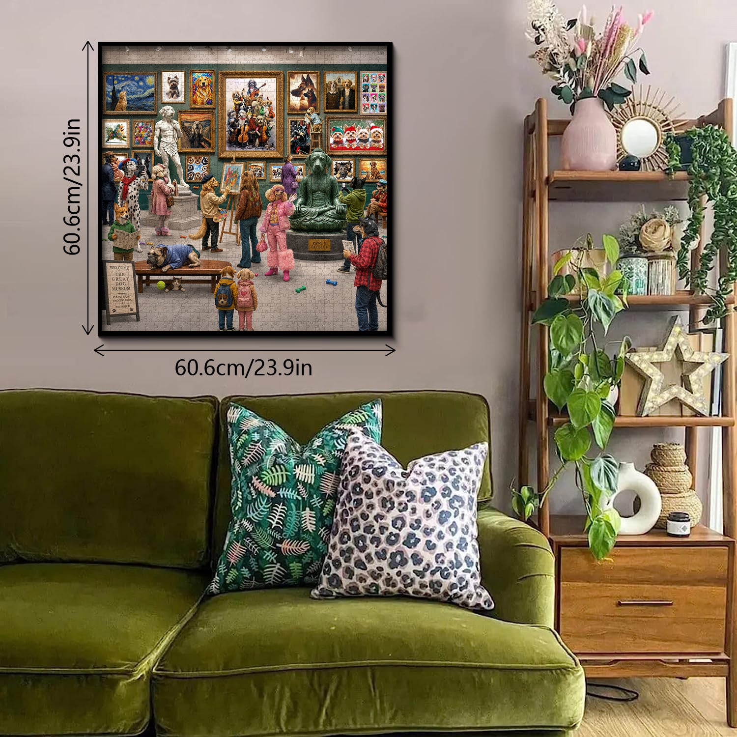 Fur & Fine Art Gallery Puzzle 1000 Teile