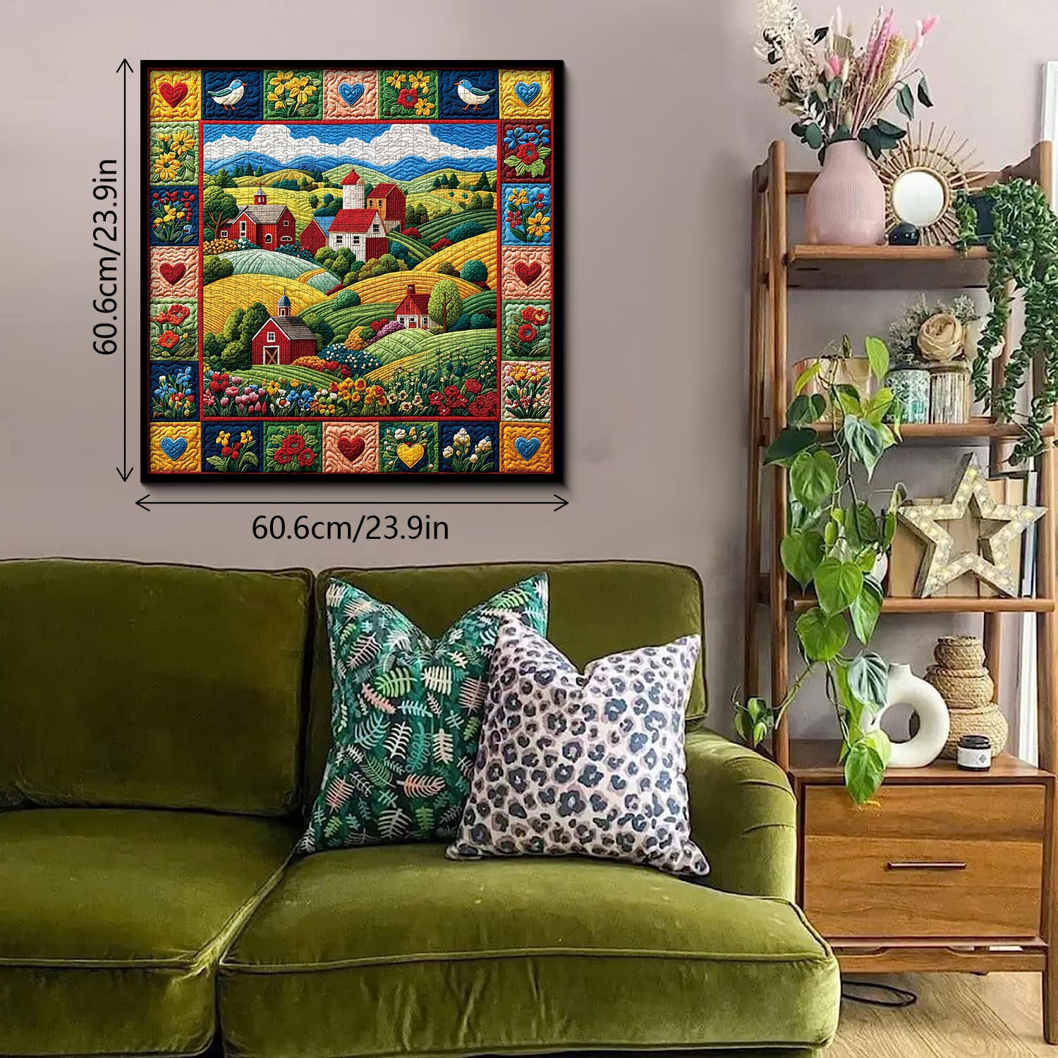 Quilted Homestead Puzzle 1000 Teile