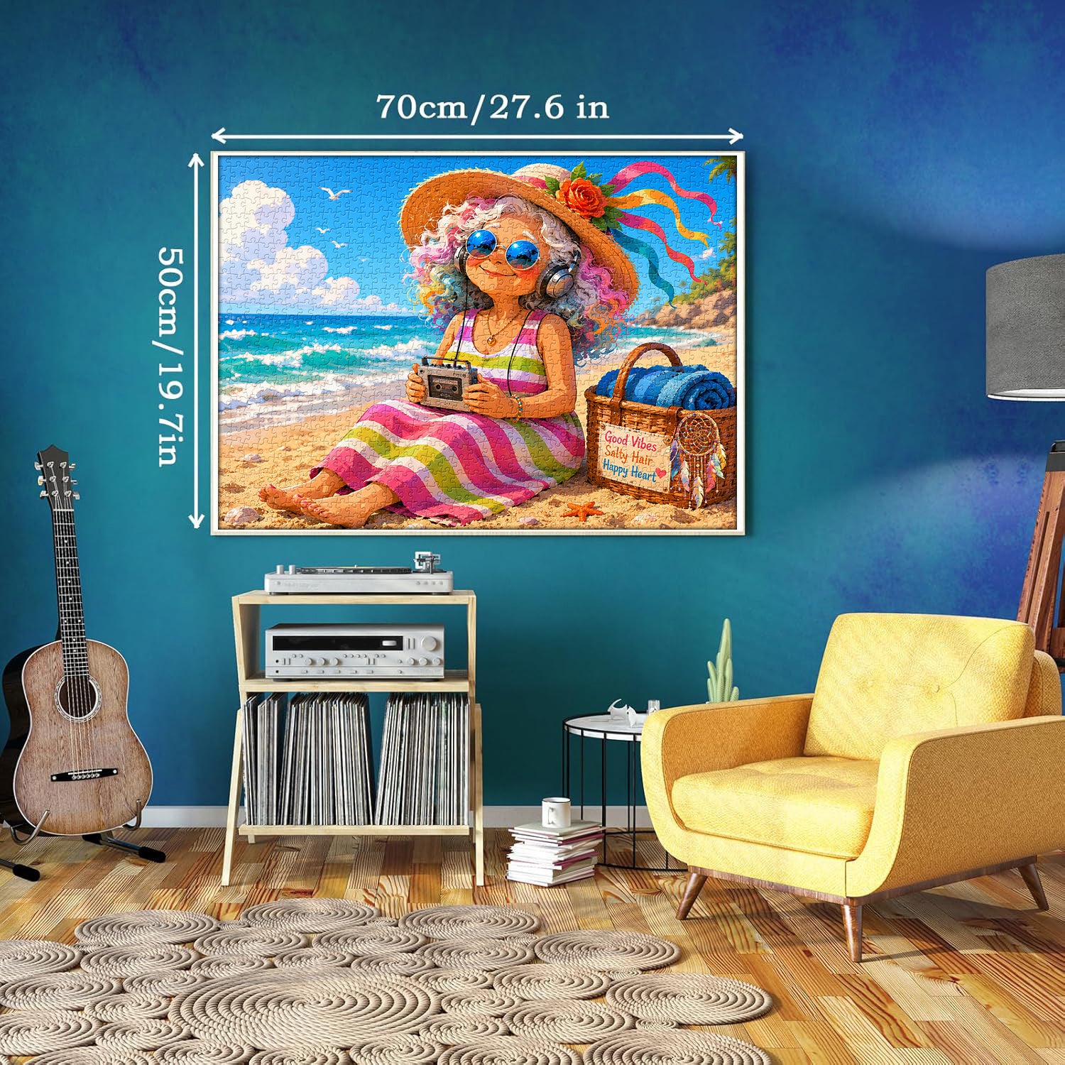 Good Vibes Beach Jigsaw Puzzle 1000 Pieces