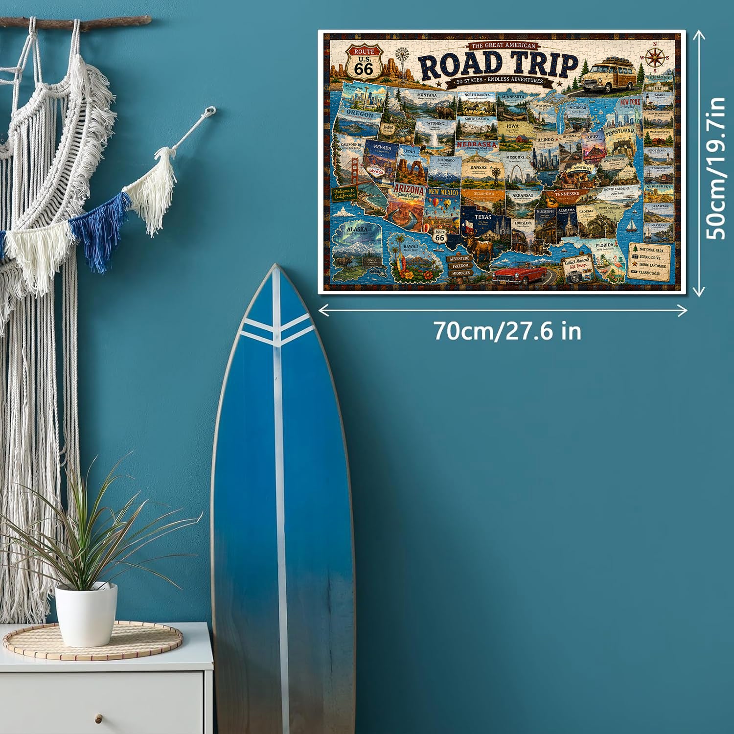 American Road Trip Puzzle 1000 Teile