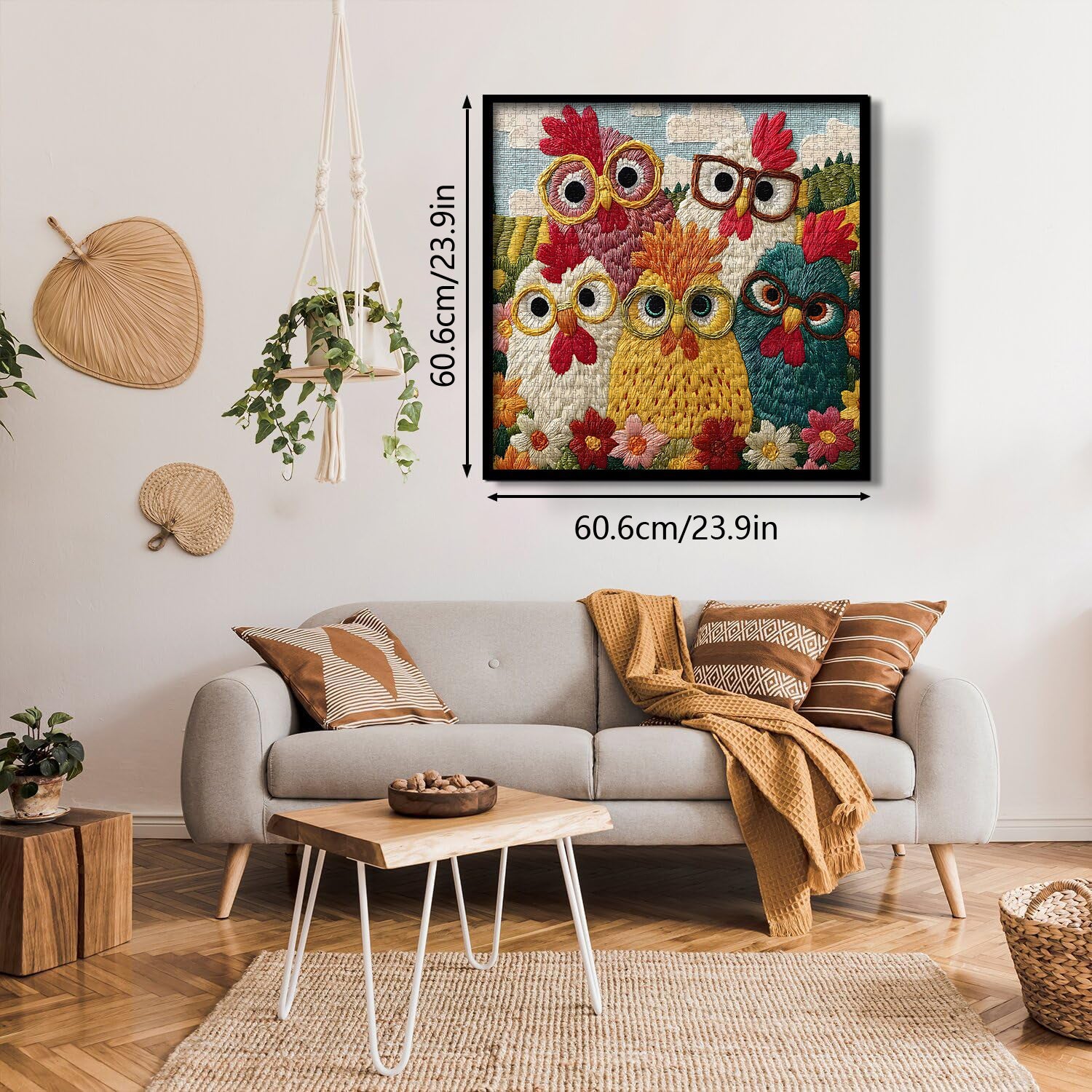 Chic Chickens Jigsaw Puzzle 1000 Pieces