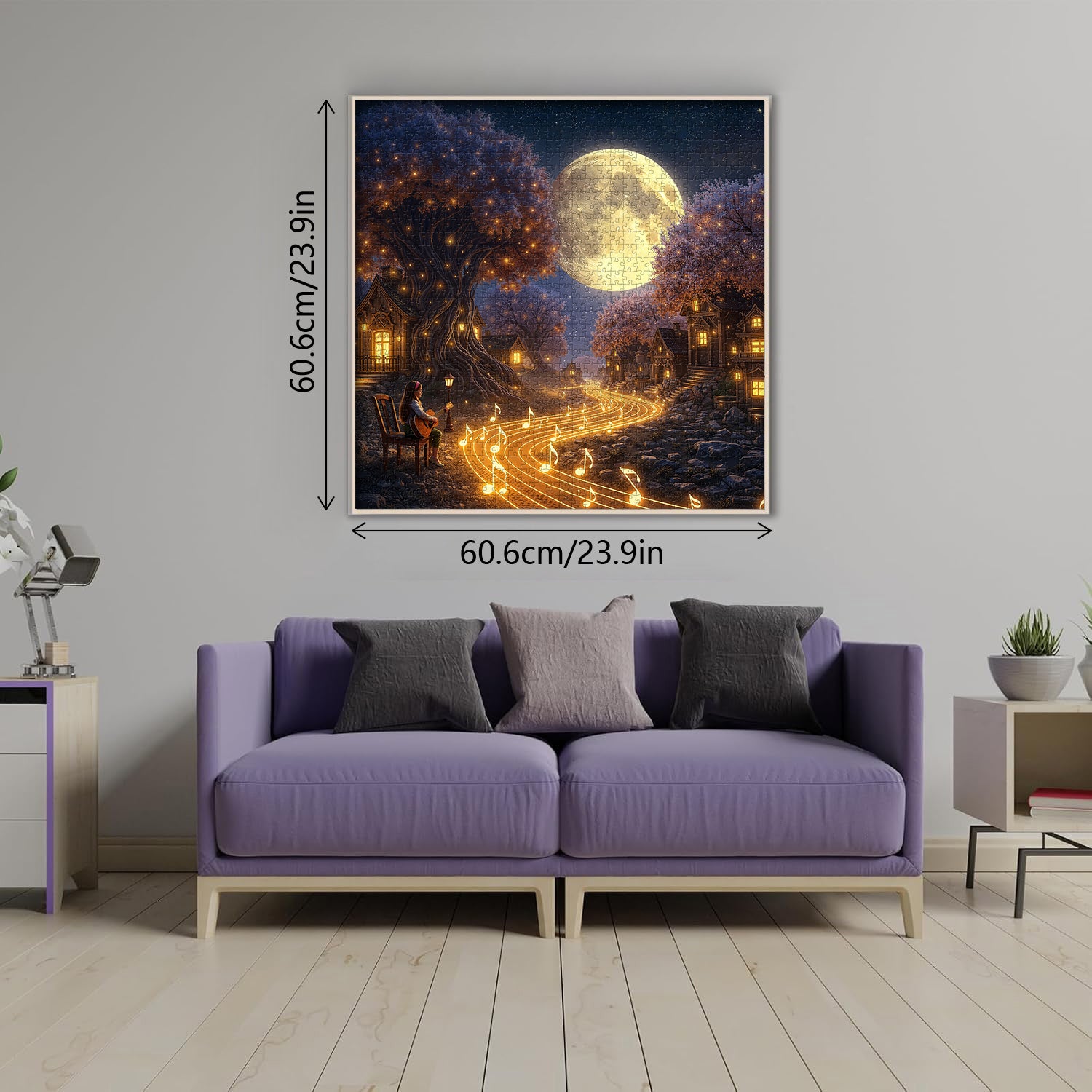 Mondflüsterpfad-Puzzle 1000 Teile