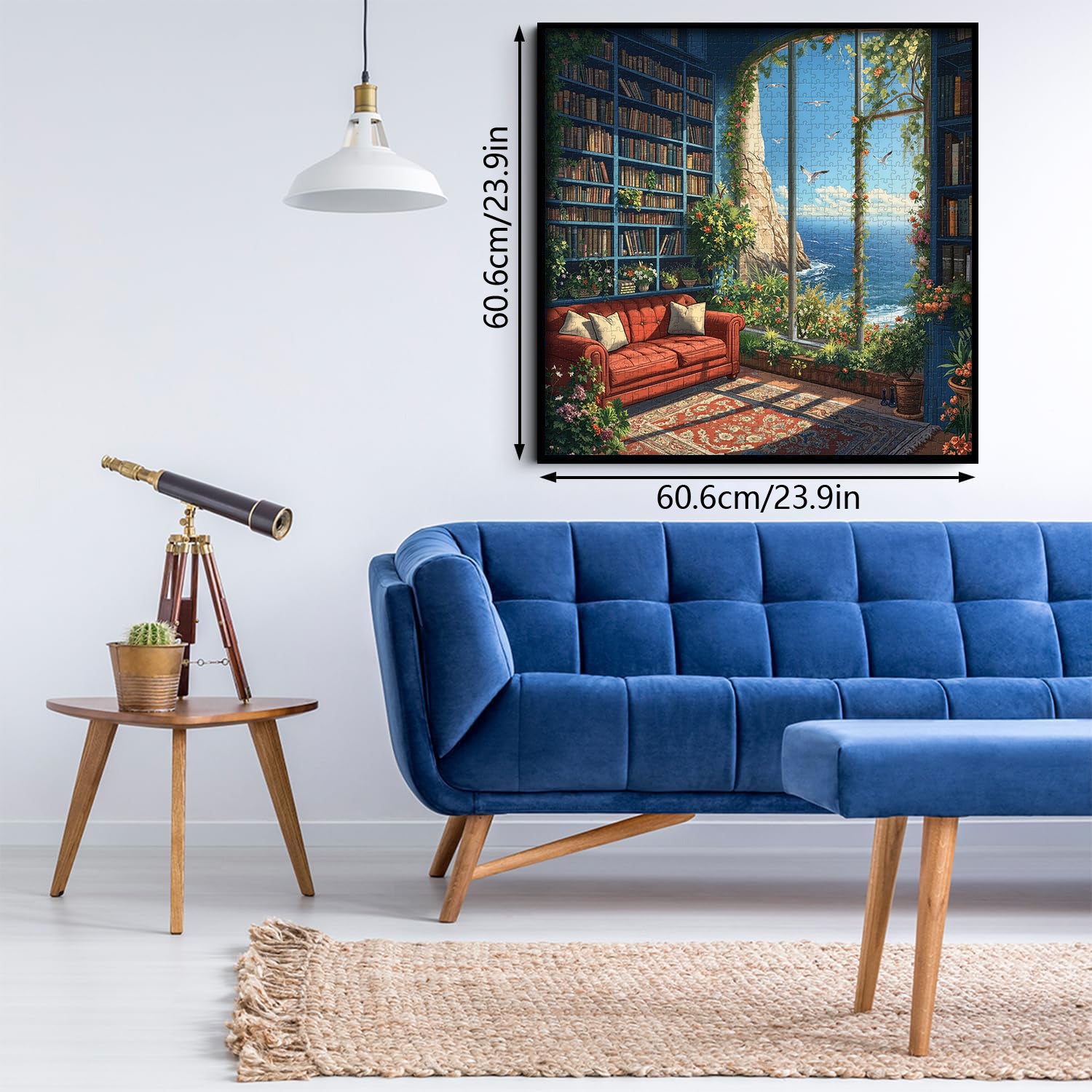 Seaside Reading Retreat Jigsaw Puzzle 1000 Pieces