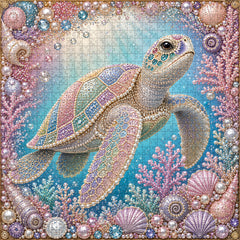 Juwel Meeresschildkröte Puzzle 1000 Teile