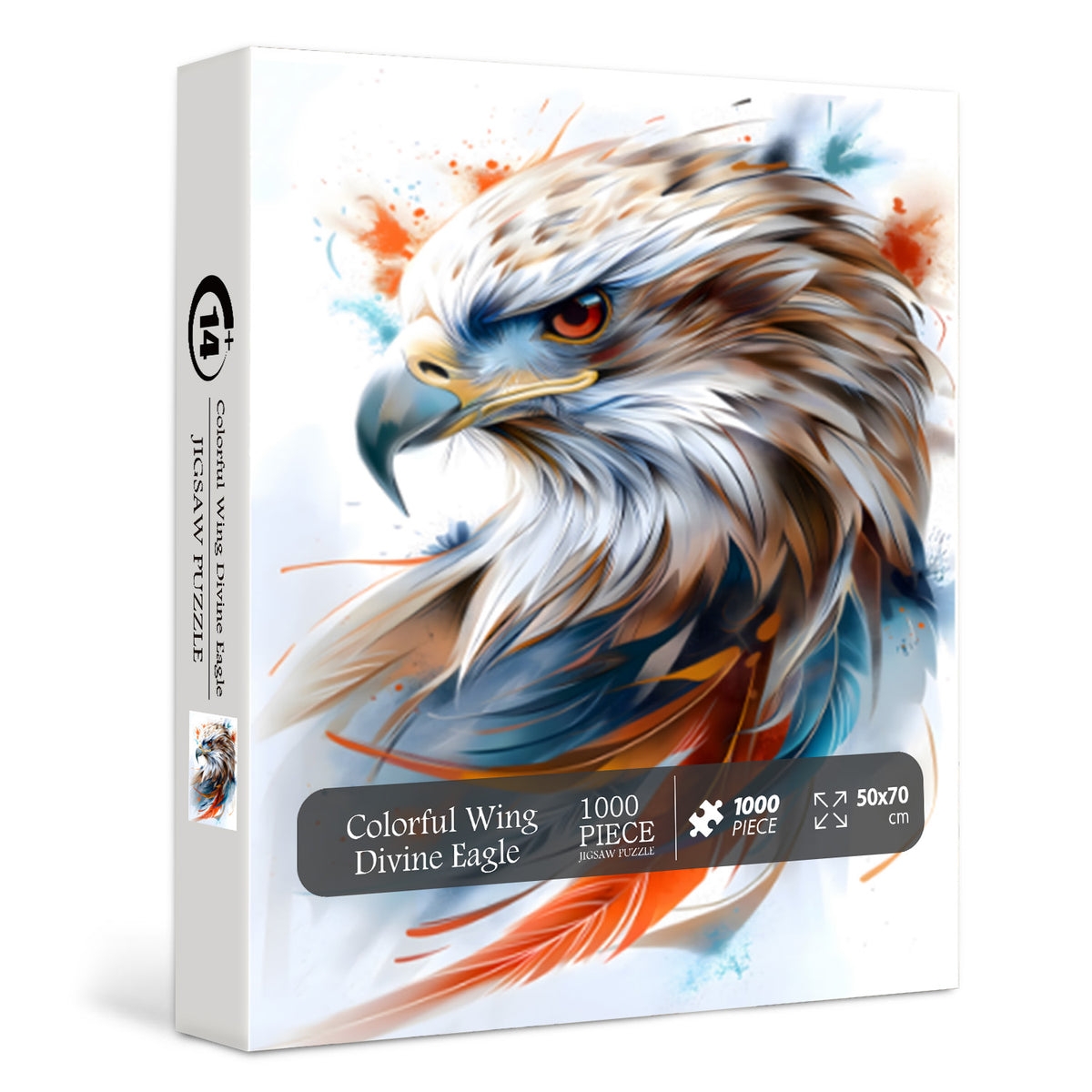 Colorful Wing Divine Eagle Jigsaw Puzzle 1000 Pieces