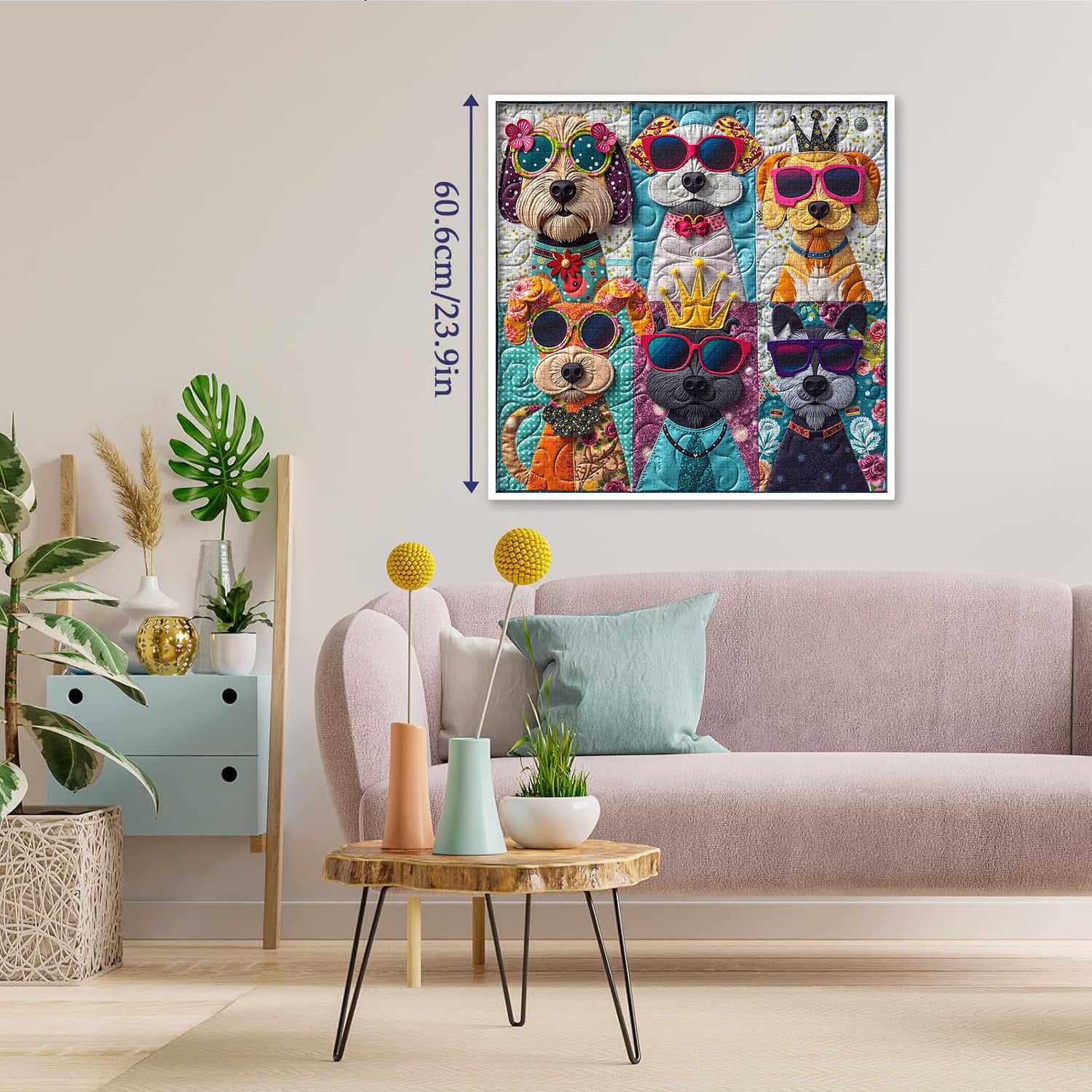 Glamour Dogs Show Jigsaw Puzzle 1000 Pieces