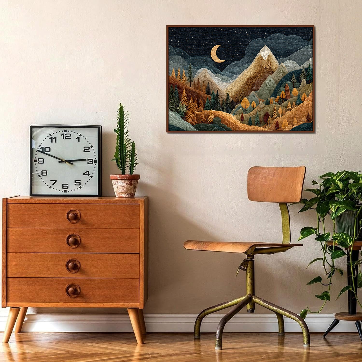 Timber Mountains Jigsaw Puzzle 1000 Pieces