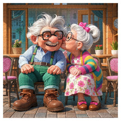 Sweet Café Kiss Puzzle 1000 Teile