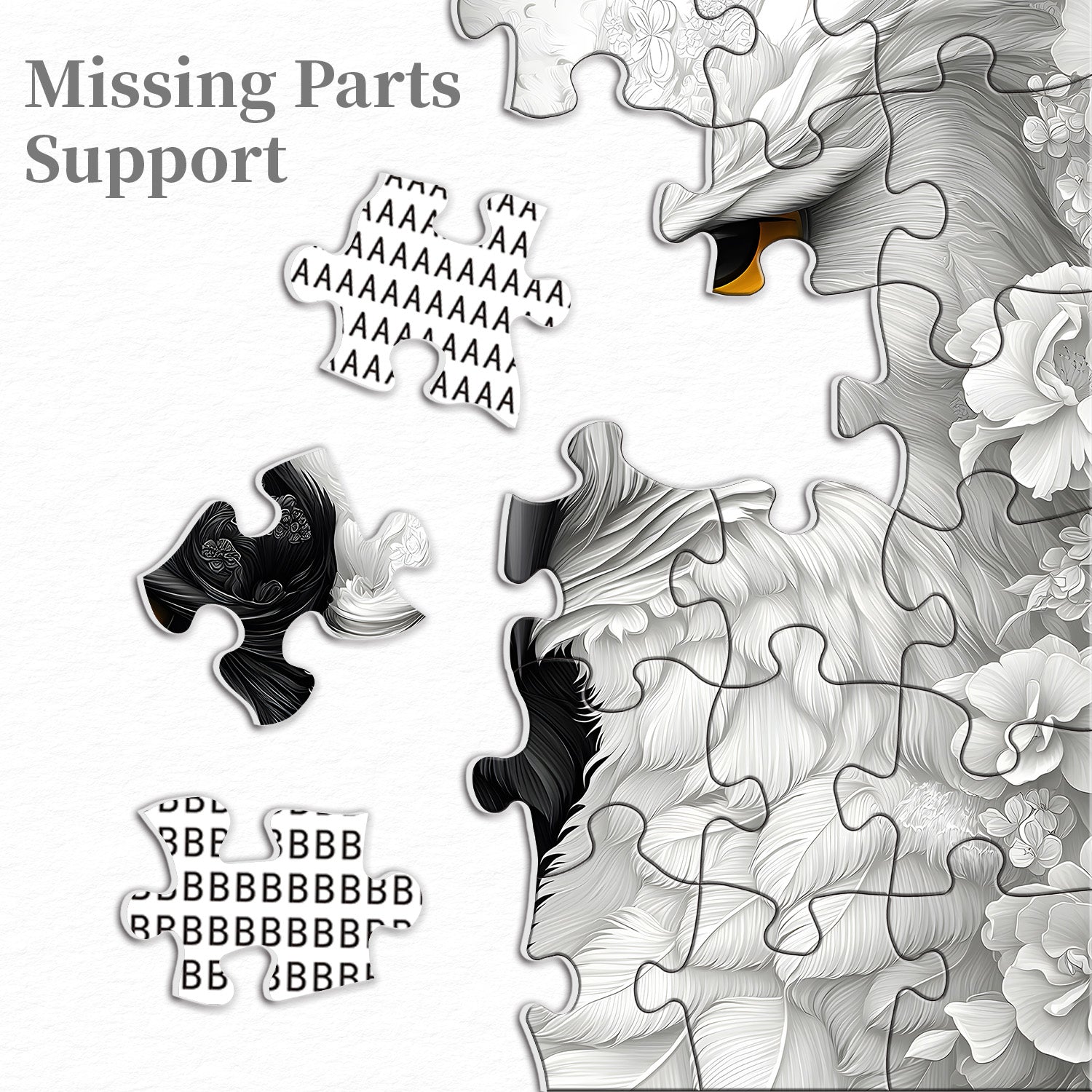 Yin Yang Eule Puzzle 1000 Teile