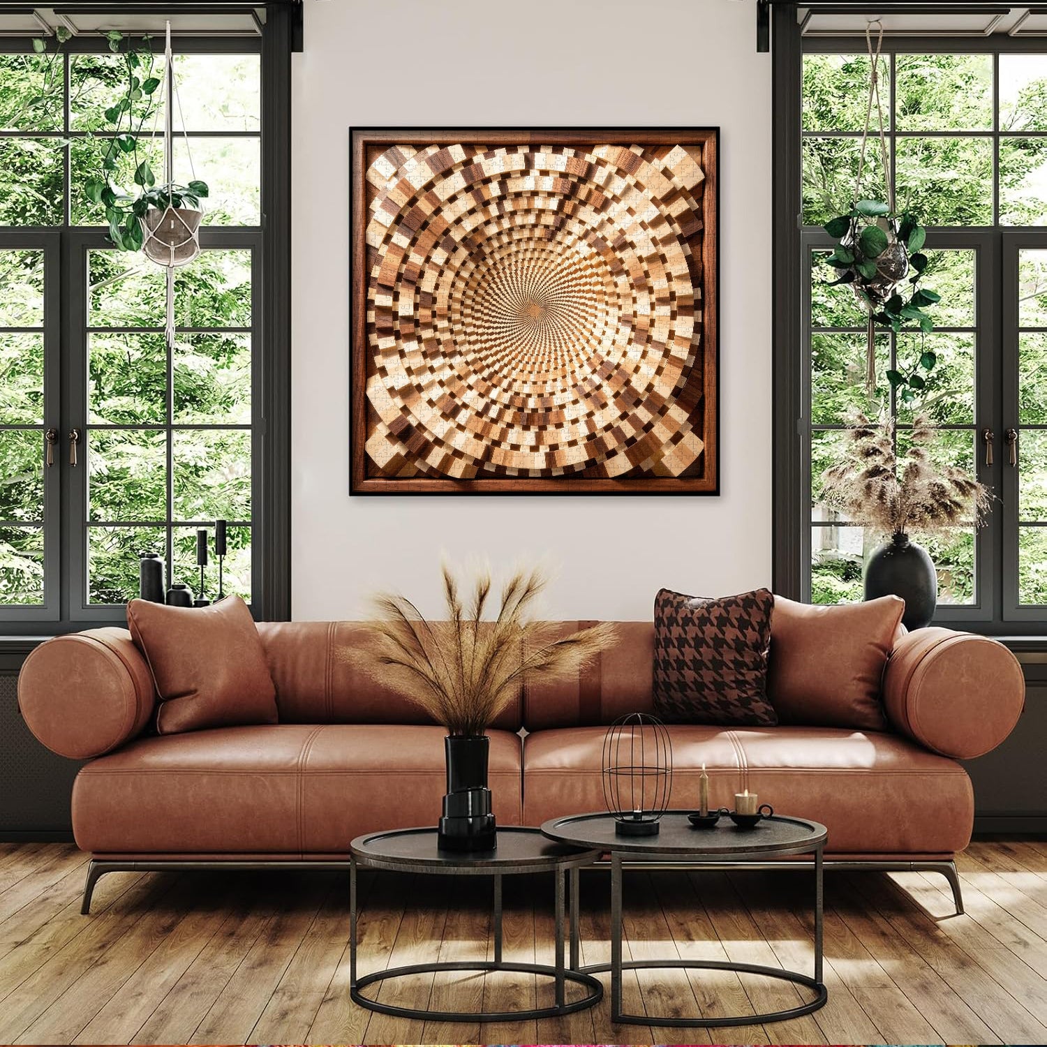 Timber Circle Art Jigsaw Puzzle 1000 Pieces