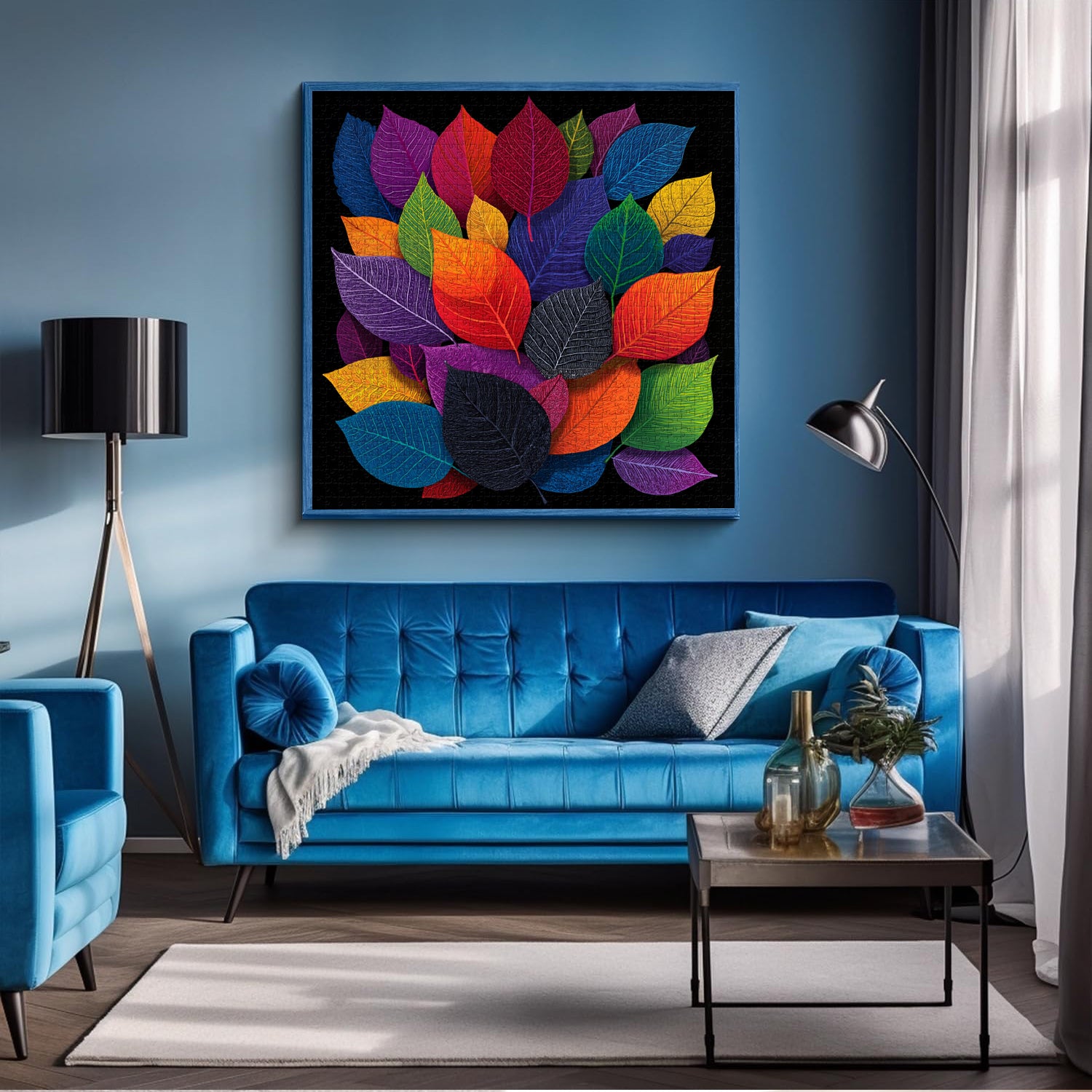 Colorful Leaves Jigsaw Puzzle 1000 Pieces