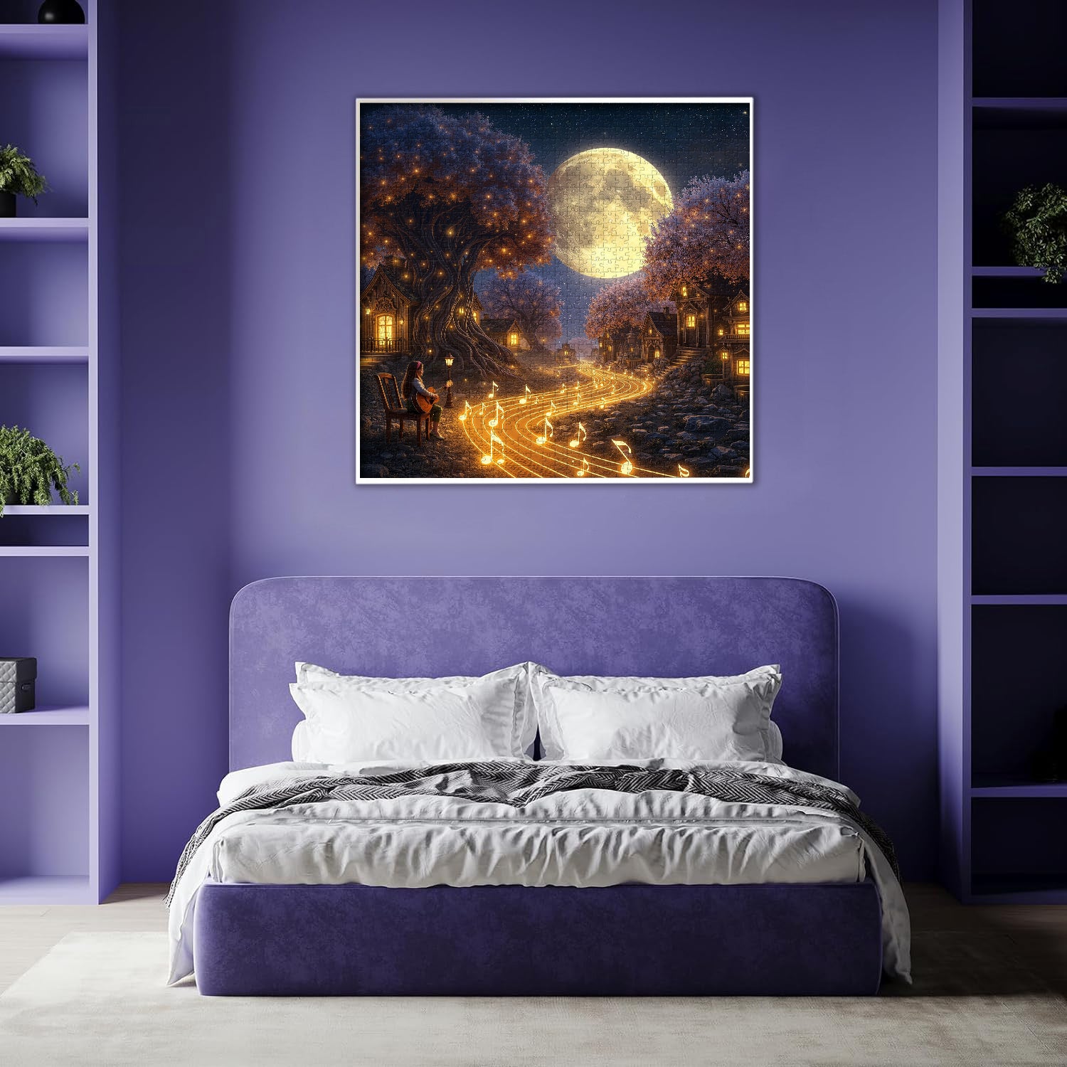 Mondflüsterpfad-Puzzle 1000 Teile