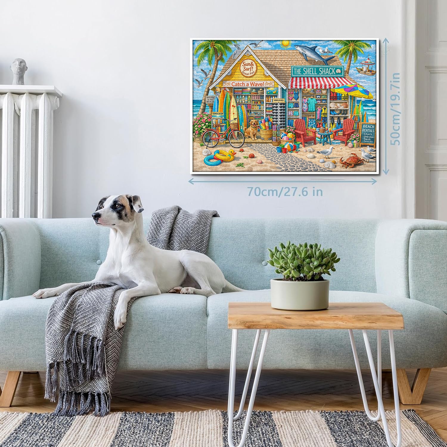 Shoreline Shop Jigsaw Puzzle 1000 Pieces