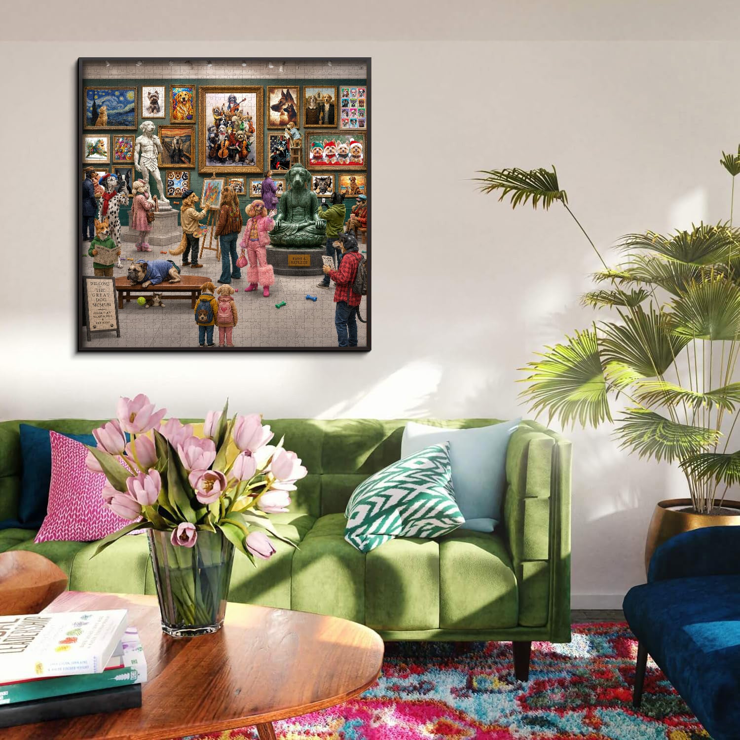 Fur & Fine Art Gallery Puzzle 1000 Teile