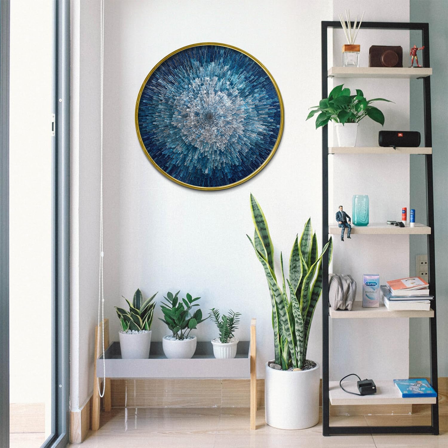 Burst of Blue Jigsaw Puzzle 1000 Pieces