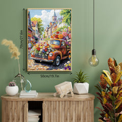 Blumenduftstadt-Puzzle 1000 Teile